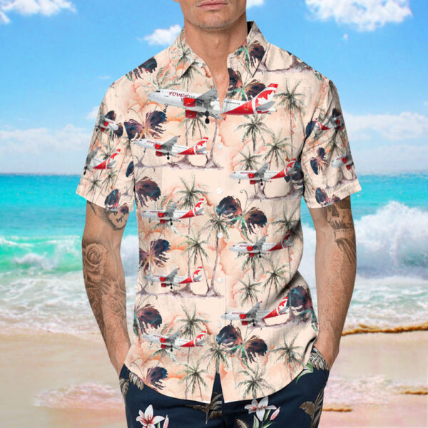 Airbus A319-114 Air Canada Rouge Cheap Hawaiian Shirt Airbus A319-114 Air Canada Rouge Cheap Hawaiian Shirt