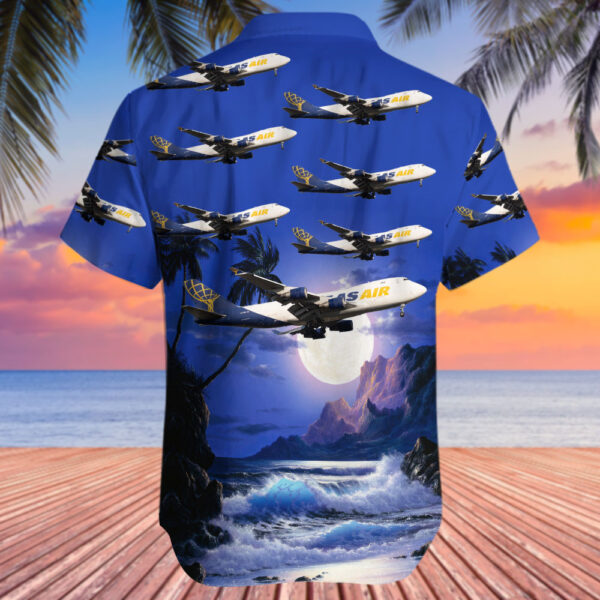Boeing 747-47UF(SCD) Atlas Air Hawaiian Shirt Boeing 747-47UF(SCD) Atlas Air Hawaiian Shirt