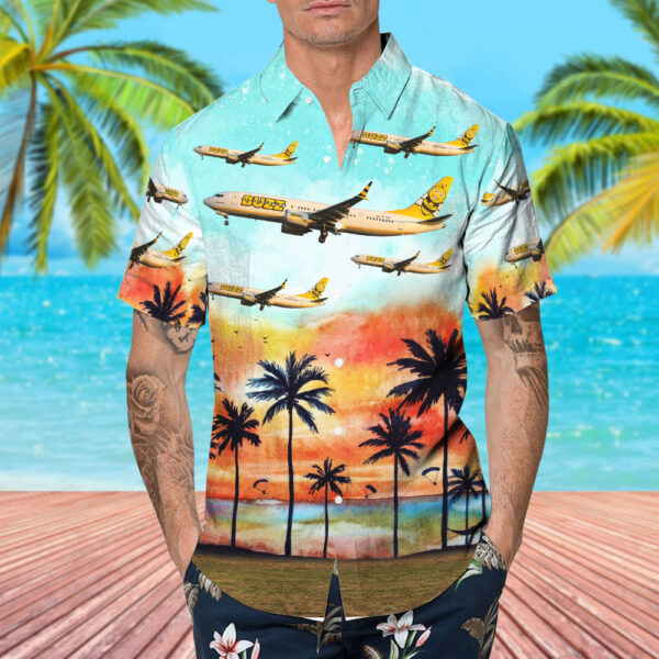 Boeing 737-8-200 MAX Buzz Cheap Hawaiian Shirt Boeing 737-8-200 MAX Buzz Cheap Hawaiian Shirt