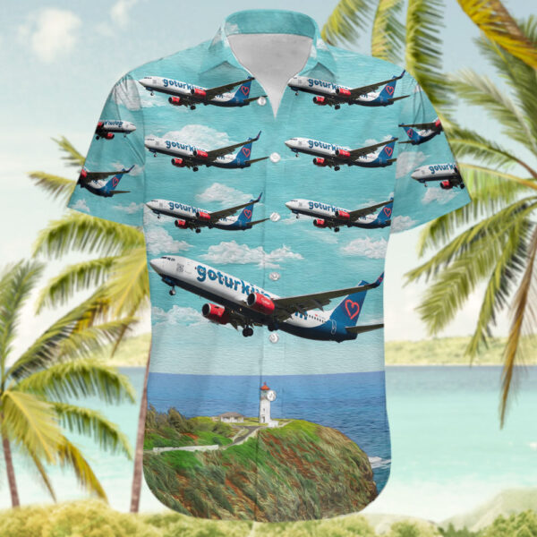 Boeing 737-83N Mavi Gok Airlines (MGA) Hawaiian Shirt Boeing 737-83N Mavi Gok Airlines (MGA) Hawaiian Shirt