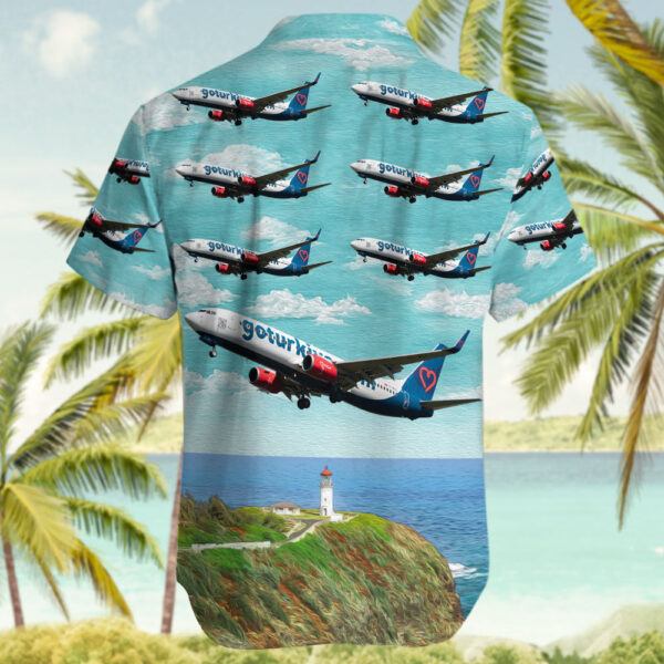 Boeing 737-83N Mavi Gok Airlines (MGA) Hawaiian Shirt Boeing 737-83N Mavi Gok Airlines (MGA) Hawaiian Shirt