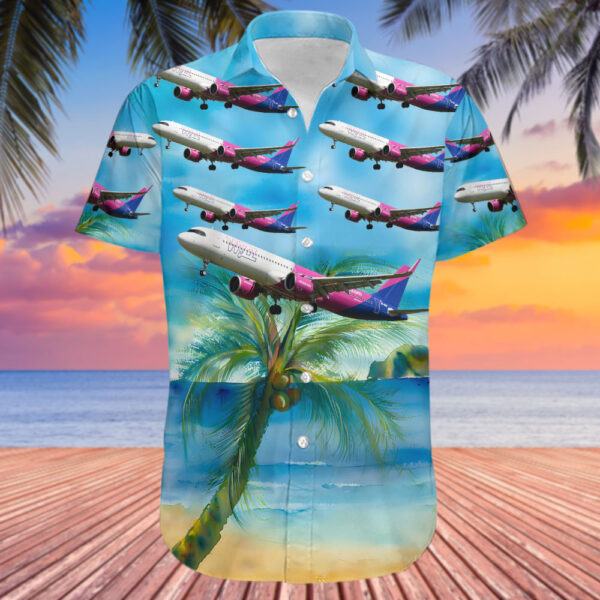Airbus A321-271NX Wizz Air Malta Cheap Hawaiian Shirt Airbus A321-271NX Wizz Air Malta Cheap Hawaiian Shirt