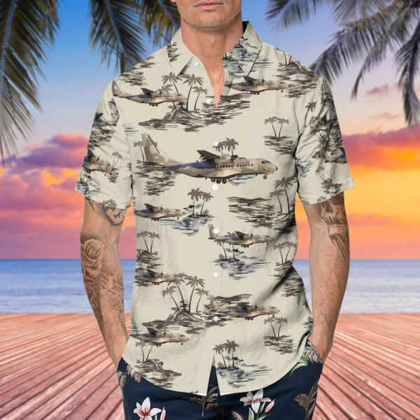 CASA C-295M Poland Air Force Hawaiian Shirt CASA C-295M Poland Air Force Hawaiian Shirt