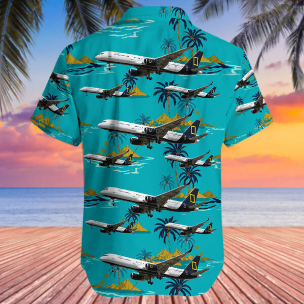 Boeing 757-256 Icelandair Hawaiian Shirt Boeing 757-256 Icelandair Hawaiian Shirt