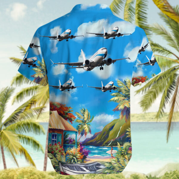 Boeing 737-8 MAX Enter Air Hawaiian Shirt