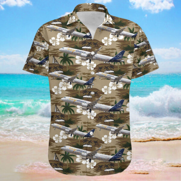 Airbus A321-271NX Lufthansa Cheap Hawaiian Shirt