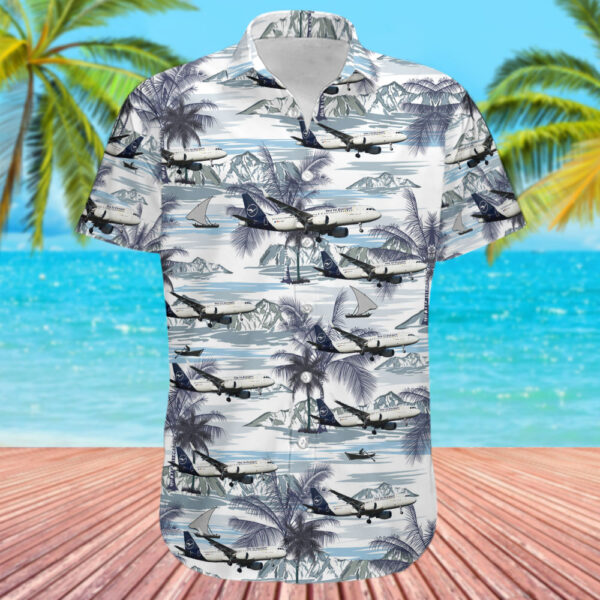 Airbus A320-214 Lufthansa Cheap Hawaiian Shirt Airbus A320-214 Lufthansa Cheap Hawaiian Shirt