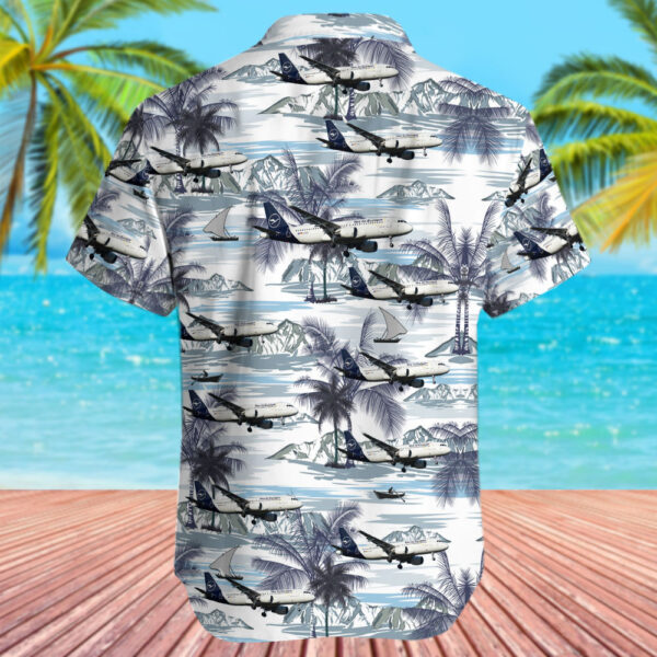 Airbus A320-214 Lufthansa Cheap Hawaiian Shirt Airbus A320-214 Lufthansa Cheap Hawaiian Shirt