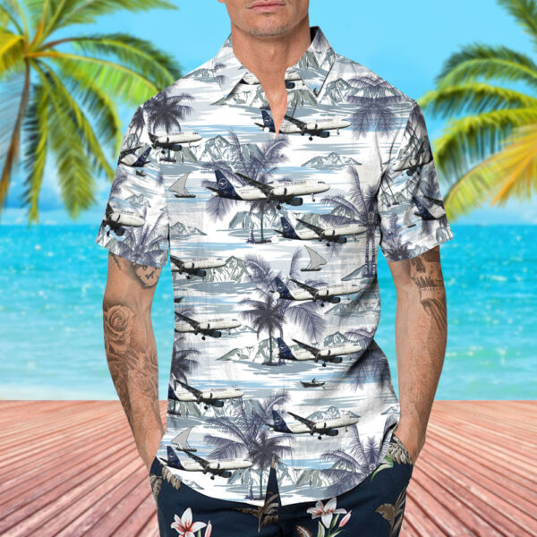 Airbus A320-214 Lufthansa Cheap Hawaiian Shirt Airbus A320-214 Lufthansa Cheap Hawaiian Shirt