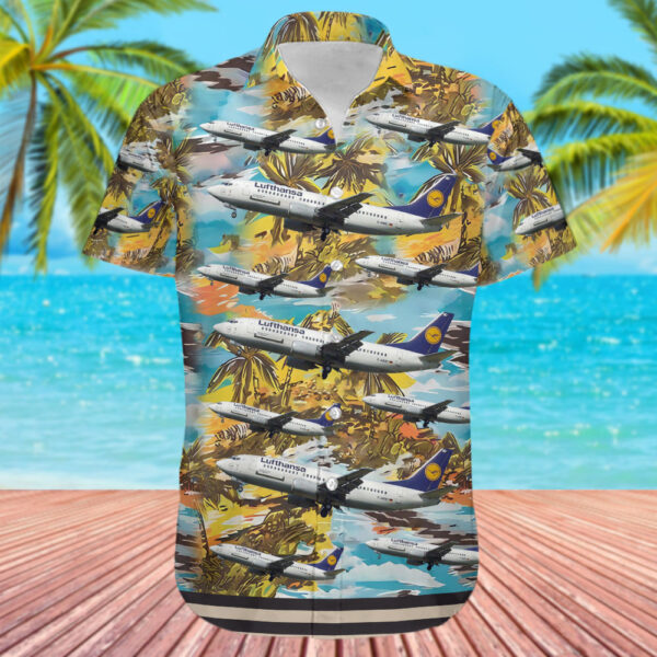 Boeing 737-330(QC) Lufthansa Hawaiian Shirt