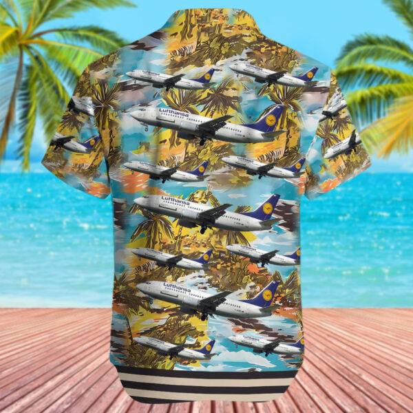 Boeing 737-330(QC) Lufthansa Hawaiian Shirt
