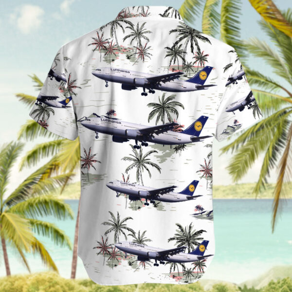 Airbus A300B4-603 Lufthansa Cheap Hawaiian Shirt