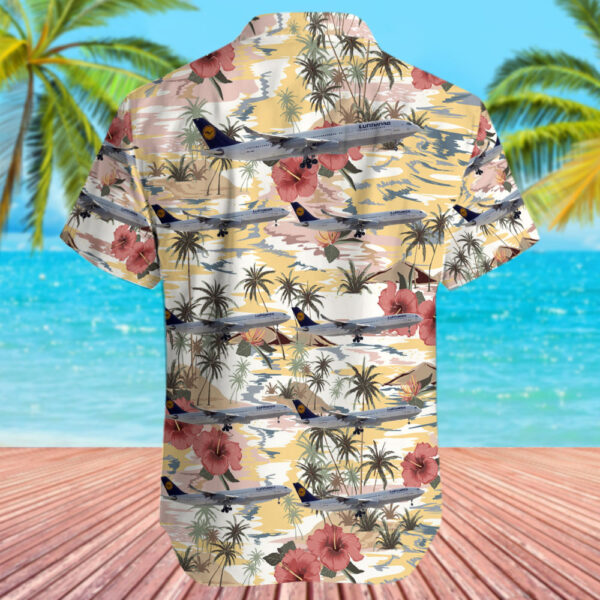 Airbus A340-211 Lufthansa Cheap Hawaiian Shirt