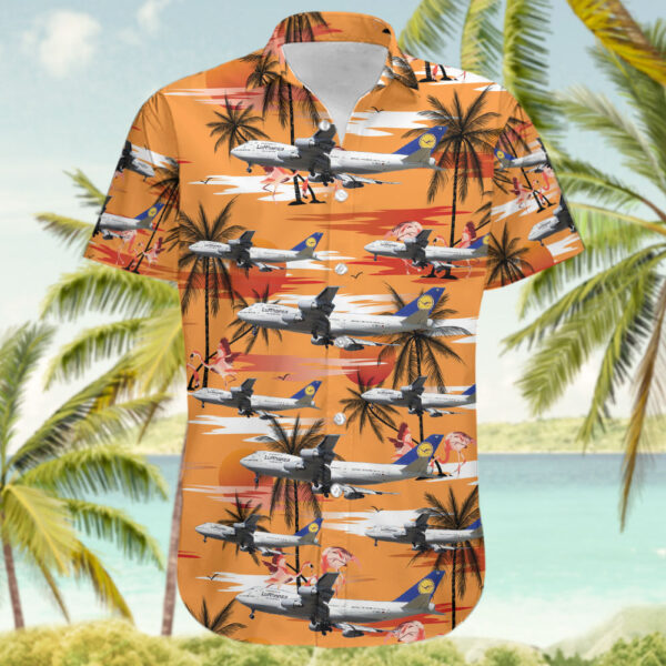 Boeing 747-230B(M) Lufthansa Hawaiian Shirt