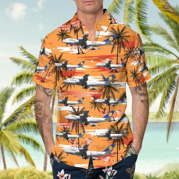 Boeing 747-230B(M) Lufthansa Hawaiian Shirt