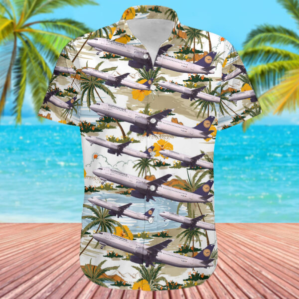 Airbus A321-131 Lufthansa Cheap Hawaiian Shirt Airbus A321-131 Lufthansa Cheap Hawaiian Shirt