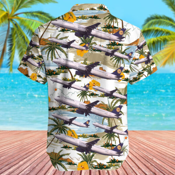 Airbus A321-131 Lufthansa Cheap Hawaiian Shirt Airbus A321-131 Lufthansa Cheap Hawaiian Shirt