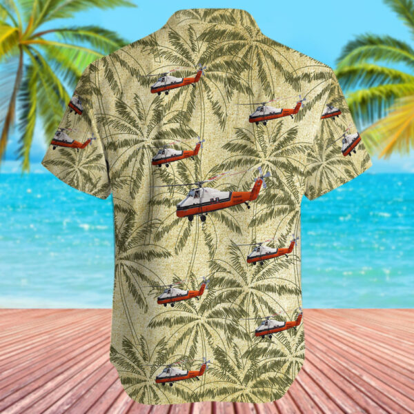 Sikorsky S-58JT Midwest Helicopter Airways Hawaiian Shirt