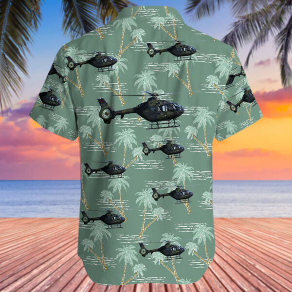 Eurocopter EC 135T1 Germany Army Cheap Hawaiian Shirt Eurocopter EC 135T1 Germany Army Cheap Hawaiian Shirt