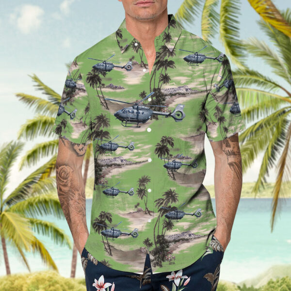 Airbus Helicopters H145M Hungary Air Force Hawaiian Shirt