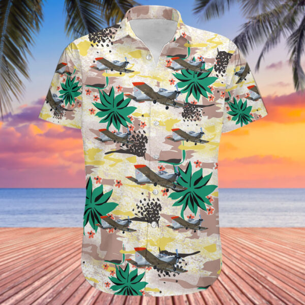 Zlin Z-242L Hungary Air Force Cheap Hawaiian Shirt
