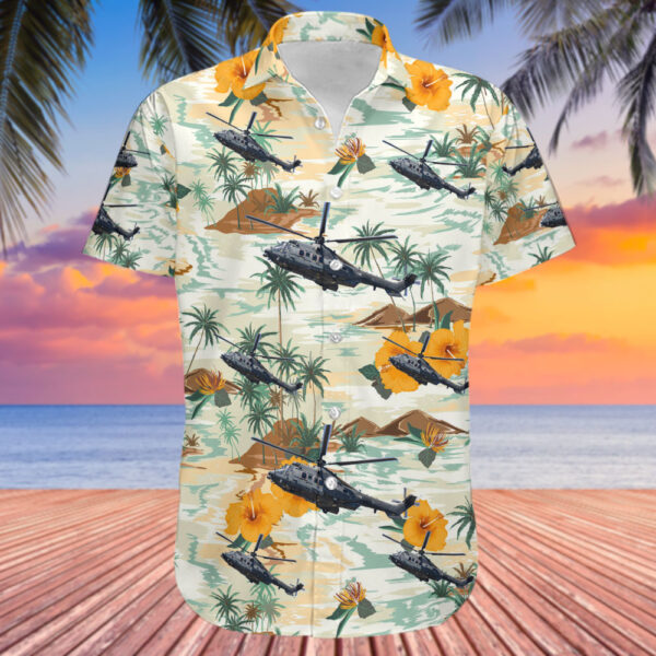 Airbus Helicopters H225M Hungary Air Force Hawaiian Shirt Airbus Helicopters H225M Hungary Air Force Hawaiian Shirt