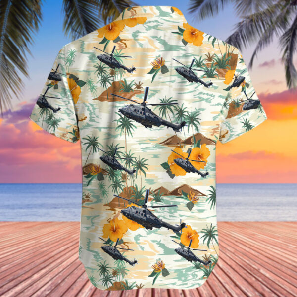 Airbus Helicopters H225M Hungary Air Force Hawaiian Shirt Airbus Helicopters H225M Hungary Air Force Hawaiian Shirt