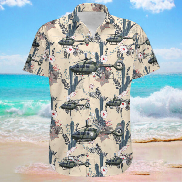 Airbus Helicopters H145M Airbus Helicopters Hawaiian Shirt Airbus Helicopters H145M Airbus Helicopters Hawaiian Shirt