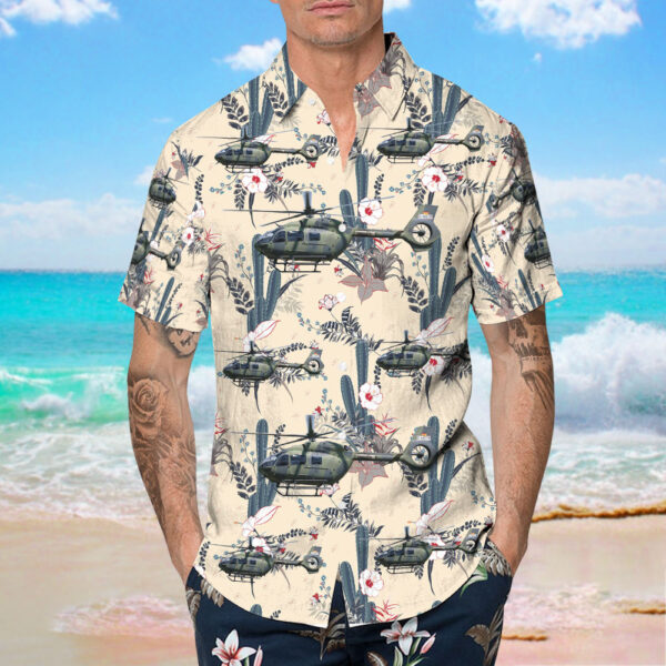 Airbus Helicopters H145M Airbus Helicopters Hawaiian Shirt Airbus Helicopters H145M Airbus Helicopters Hawaiian Shirt