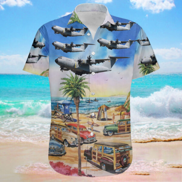 Airbus A400M Germany Air Force Cheap Hawaiian Shirt Airbus A400M Germany Air Force Cheap Hawaiian Shirt