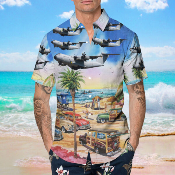 Airbus A400M Germany Air Force Cheap Hawaiian Shirt Airbus A400M Germany Air Force Cheap Hawaiian Shirt