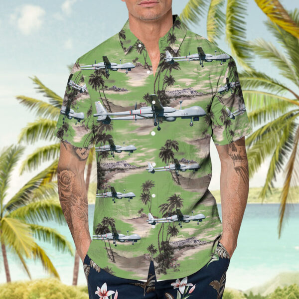 IAI Heron German Heron TP Germany Air Force Hawaiian Shirt IAI Heron German Heron TP Germany Air Force Hawaiian Shirt