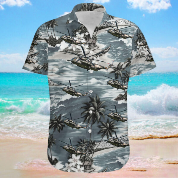 Sikorsky CH-53GS Germany Air Force Cheap Hawaiian Shirt