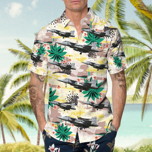 Saab JAS-39C Gripen Czech Republic Air Force Hawaiian Shirt Saab JAS-39C Gripen Czech Republic Air Force Hawaiian Shirt