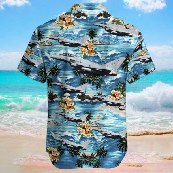 Eurofighter Typhoon EF2000 Germany Air Force Hawaiian Shirt Eurofighter Typhoon EF2000 Germany Air Force Hawaiian Shirt