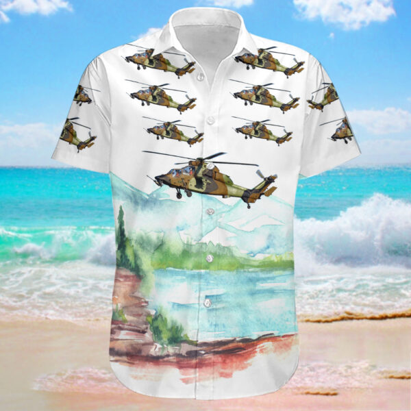 Eurocopter EC 665 Tiger HAD Eurocopter Cheap Hawaiian Shirt Eurocopter EC 665 Tiger HAD Eurocopter Cheap Hawaiian Shirt