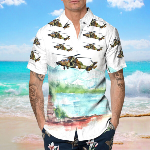 Eurocopter EC 665 Tiger HAD Eurocopter Cheap Hawaiian Shirt Eurocopter EC 665 Tiger HAD Eurocopter Cheap Hawaiian Shirt