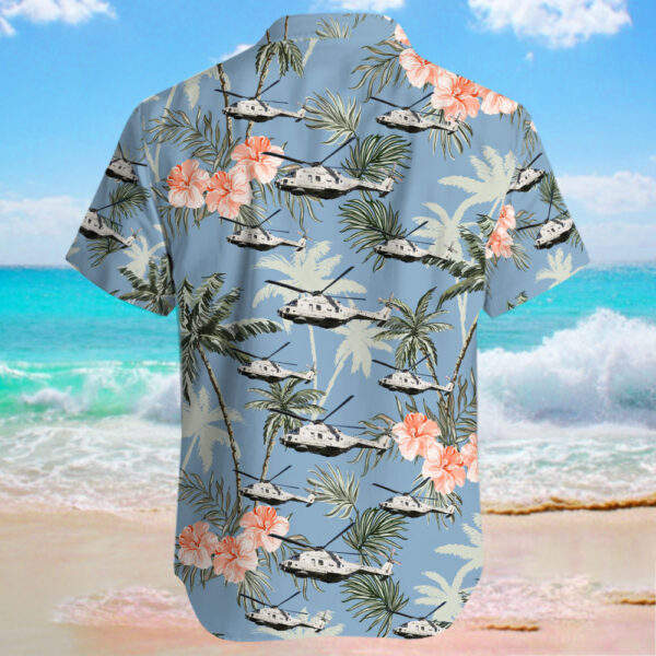 NH Industries NH-90NTH Sea Lion Germany Navy Hawaiian Shirt NH Industries NH-90NTH Sea Lion Germany Navy Hawaiian Shirt