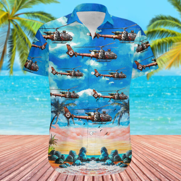 Aérospatiale SA 342M Gazelle France Army Cheap Hawaiian Shirt Aérospatiale SA 342M Gazelle France Army Cheap Hawaiian Shirt