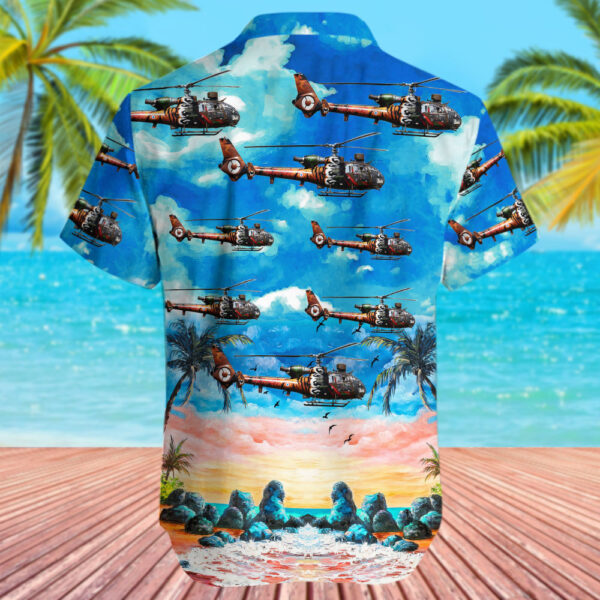 Aérospatiale SA 342M Gazelle France Army Cheap Hawaiian Shirt Aérospatiale SA 342M Gazelle France Army Cheap Hawaiian Shirt