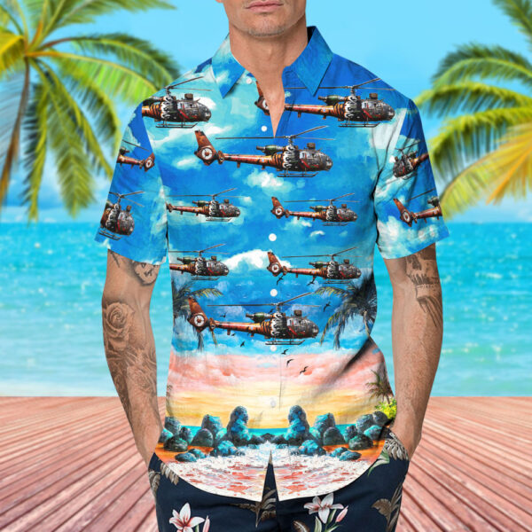 Aérospatiale SA 342M Gazelle France Army Cheap Hawaiian Shirt Aérospatiale SA 342M Gazelle France Army Cheap Hawaiian Shirt