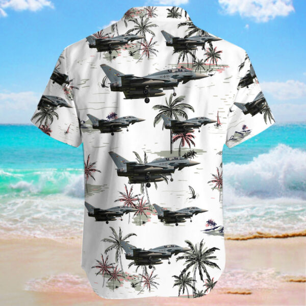 Eurofighter Typhoon EF2000(T) Germany Air Force Cheap Hawaiian Shirt Eurofighter Typhoon EF2000(T) Germany Air Force Cheap Hawaiian Shirt