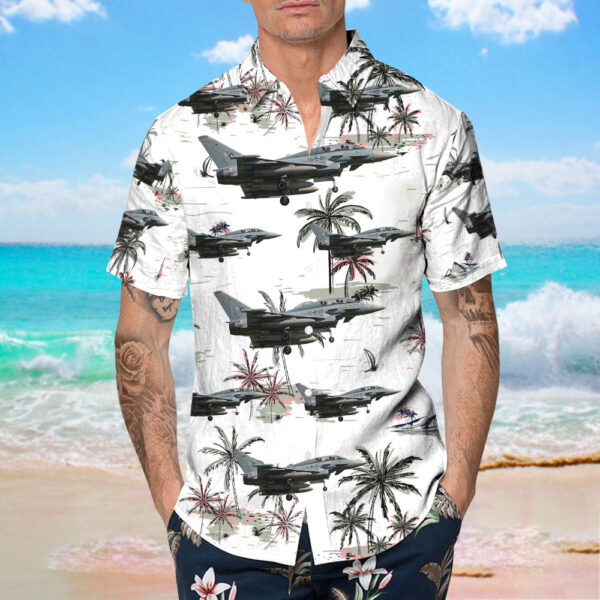 Eurofighter Typhoon EF2000(T) Germany Air Force Cheap Hawaiian Shirt Eurofighter Typhoon EF2000(T) Germany Air Force Cheap Hawaiian Shirt