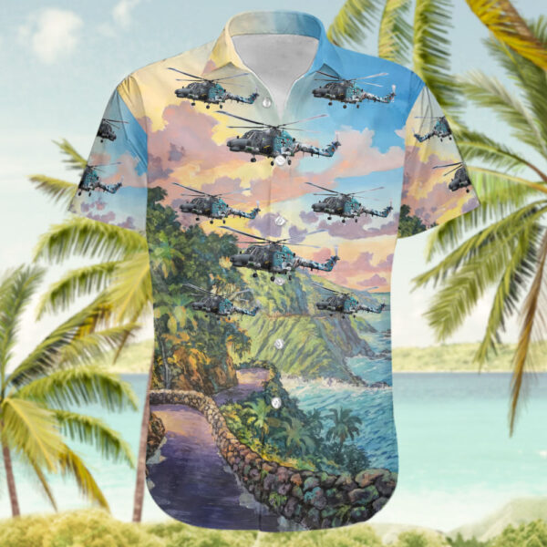 Westland Super Lynx Mk.88A Germany Navy Hawaiian Shirt