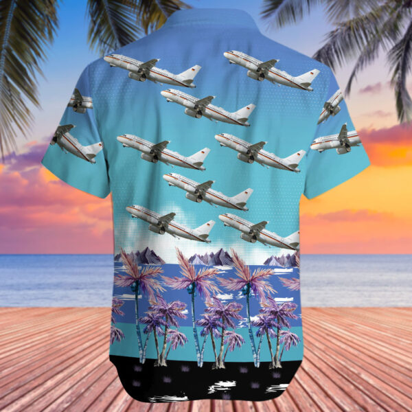 Airbus A319-133X(CJ) Germany Air Force Cheap Hawaiian Shirt Airbus A319-133X(CJ) Germany Air Force Cheap Hawaiian Shirt