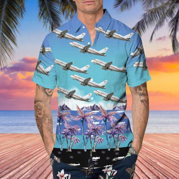 Airbus A319-133X(CJ) Germany Air Force Cheap Hawaiian Shirt Airbus A319-133X(CJ) Germany Air Force Cheap Hawaiian Shirt