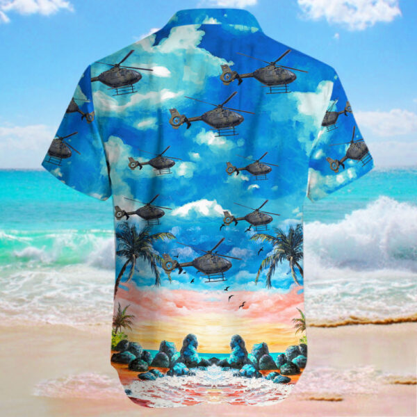 Eurocopter EC 135T1 Germany Army Hawaiian Shirt Eurocopter EC 135T1 Germany Army Hawaiian Shirt