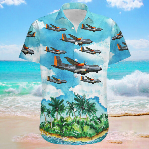 Transall C-160D Germany Air Force Hawaiian Shirt Transall C-160D Germany Air Force Hawaiian Shirt