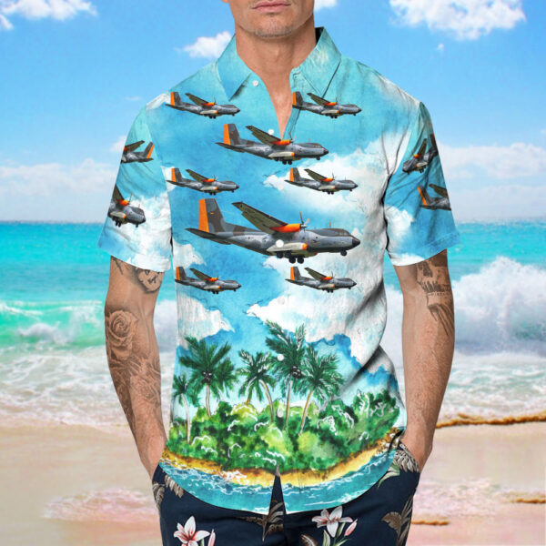 Transall C-160D Germany Air Force Hawaiian Shirt Transall C-160D Germany Air Force Hawaiian Shirt