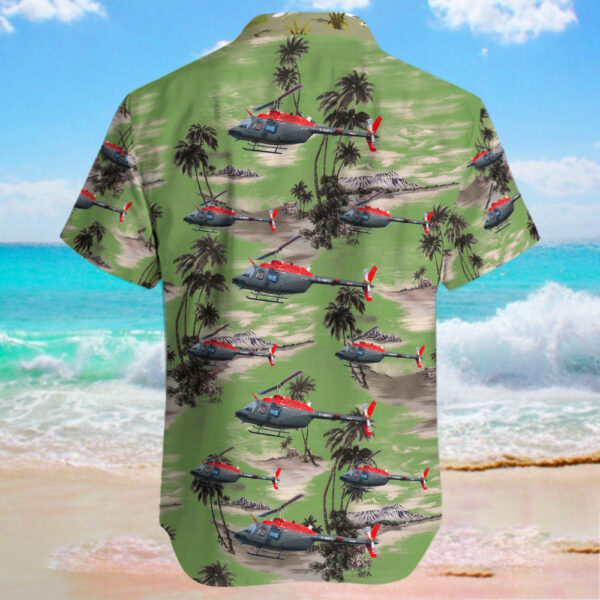 Bell 206B JetRanger III Motorflug Baden-Baden Hawaiian Shirt